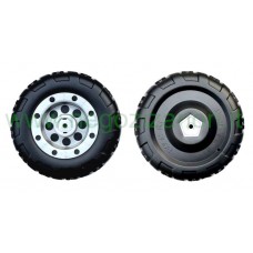 Set Ruota DX e SX Posteriore Corral T-REX Peg Perego - SARP8059NGR